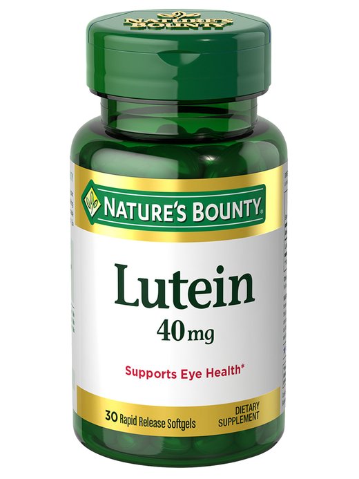 Nature's Bounty Lutein 40 mg