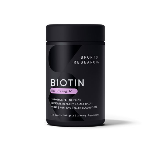 Sports Research Biotin 10,000 mcg