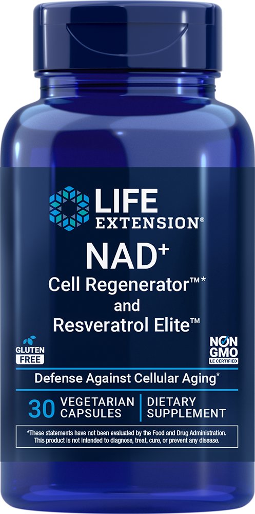 Life Extension NAD+ Cell Regenerator and Resveratrol Elite