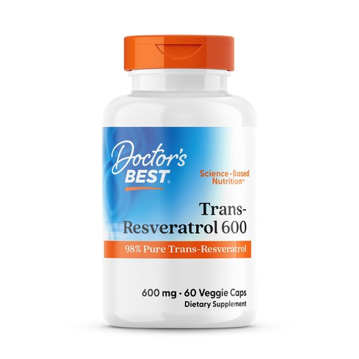 Doctor's Best High Potency Trans-Resveratrol 600