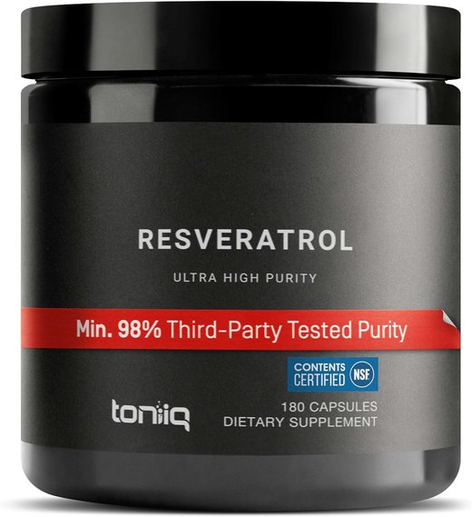 Toniiq Ultra High Purity Resveratrol